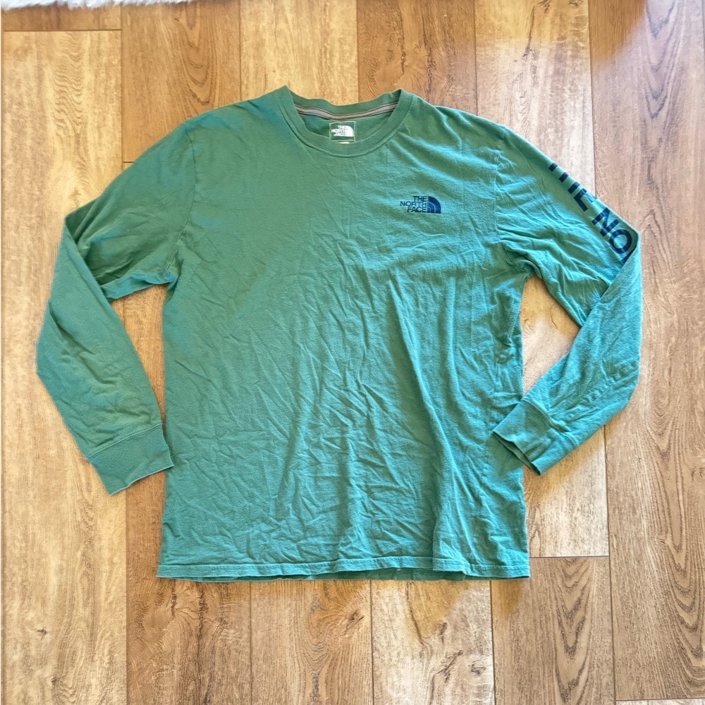 The North Face Men's Olive Long Sleeve Tee